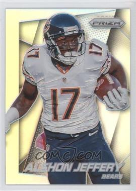 2014 Panini Prizm - [Base] - Silver Prizm #27 - Alshon Jeffery