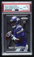 Teddy Bridgewater (Ball in Both Hands, Looking Right) [PSA 8 NM‑…