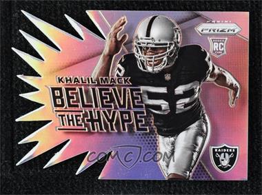 2014 Panini Prizm - Believe the Hype - Silver Prizm #BH10 - Khalil Mack [EX to NM]