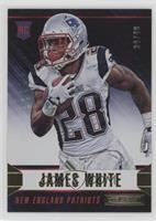 James White #/49