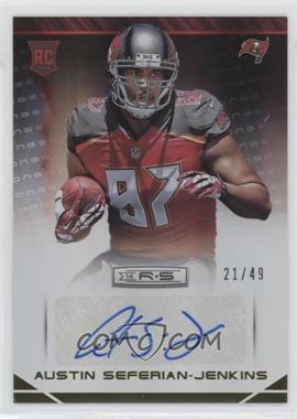 2014 Panini Rookies & Stars - [Base] - Rookies Longevity Parallel Gold Signatures #108 - Austin Seferian-Jenkins /49