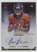 Cody Latimer #/10