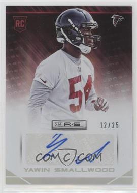 2014 Panini Rookies & Stars - [Base] - Rookies Longevity Parallel Platinum Signatures #198 - Yawin Smallwood /25