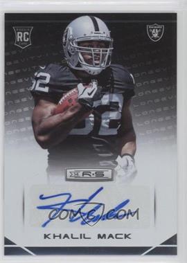 2014 Panini Rookies & Stars - [Base] - Rookies Longevity Parallel Signatures #158 - Khalil Mack