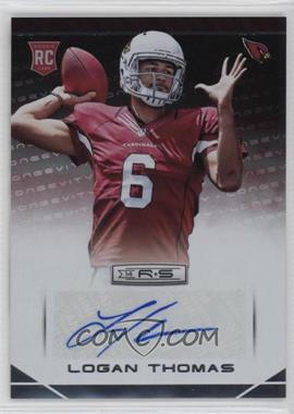 2014 Panini Rookies & Stars - [Base] - Rookies Longevity Parallel Signatures #165 - Logan Thomas