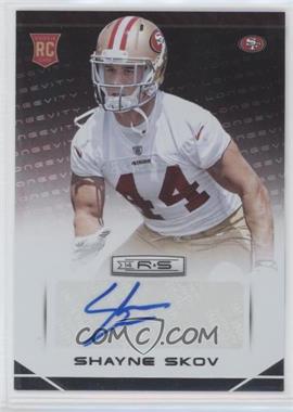 2014 Panini Rookies & Stars - [Base] - Rookies Longevity Parallel Signatures #183 - Shayne Skov