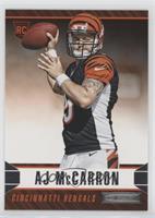 AJ McCarron (Ball next to RC Logo)