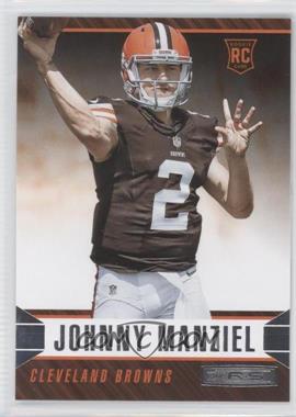 2014 Panini Rookies & Stars - [Base] #153.1 - Johnny Manziel (Throwing, Laces Visible)