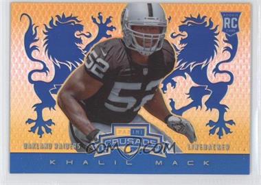 2014 Panini Rookies & Stars - Rookie Crusade - Blue #34 - Khalil Mack