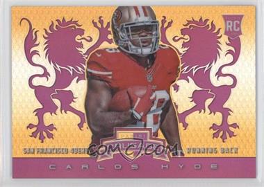 2014 Panini Rookies & Stars - Rookie Crusade - Purple #10 - Carlos Hyde /49