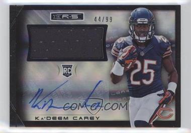 2014 Panini Rookies & Stars - Rookie Materials Signatures - Longevity Parallel Holofoil #RM-KC - Ka'Deem Carey /99