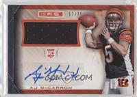 AJ McCarron #/75