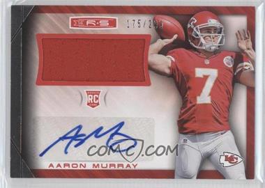 2014 Panini Rookies & Stars - Rookie Materials Signatures #RM-AM - Aaron Murray /299