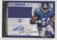 Andre Williams #/99