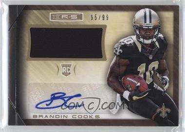 2014 Panini Rookies & Stars - Rookie Materials Signatures #RM-BC - Brandin Cooks /99