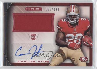 2014 Panini Rookies & Stars - Rookie Materials Signatures #RM-CH - Carlos Hyde /299