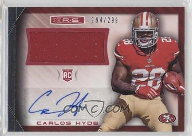 2014 Panini Rookies & Stars - Rookie Materials Signatures #RM-CH - Carlos Hyde /299
