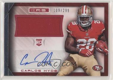 2014 Panini Rookies & Stars - Rookie Materials Signatures #RM-CH - Carlos Hyde /299