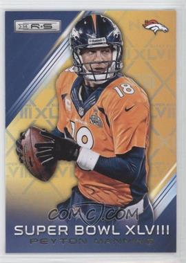 2014 Panini Rookies & Stars - Super Bowl XLVIII #SB1 - Peyton Manning