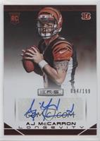 Rookie - AJ McCarron #/199