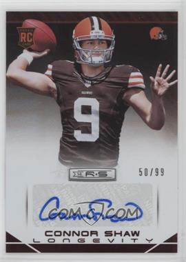 2014 Panini Rookies & Stars Longevity - [Base] - Ruby Signatures #122 - Rookie - Connor Shaw /99