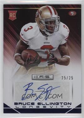 2014 Panini Rookies & Stars Longevity - [Base] - Sapphire Signatures #115 - Rookie - Bruce Ellington /25