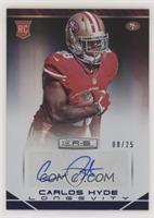 Rookie - Carlos Hyde #/25