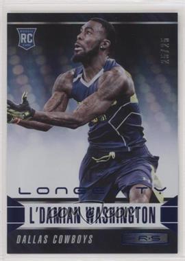 2014 Panini Rookies & Stars Longevity - [Base] - Sapphire #164 - Rookie - L'Damian Washington /25