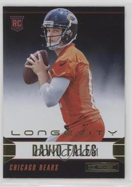 2014 Panini Rookies & Stars Longevity - [Base] #127 - Rookie - David Fales