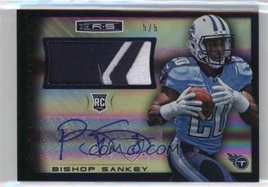 2014 Panini Rookies & Stars Longevity - Rookie Materials Signatures - Emerald #RM-BS - Bishop Sankey /5