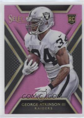 2014 Panini Select - [Base] - Fuchsia Prizm #199 - Rookies - George Atkinson III /199