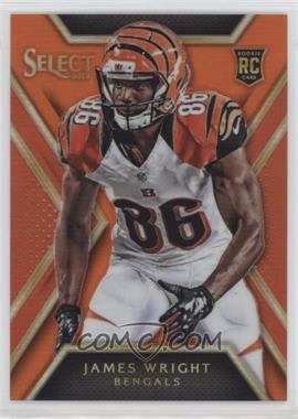 2014 Panini Select - [Base] - Orange Prizm #180 - Rookies - James Wright /75