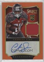 Rookie Autograph Jerseys - Charles Sims #/25