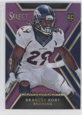 2014 Panini Select - [Base] - Purple Prizm #121 - Rookies - Bradley Roby /25