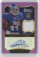 Rookie Autograph Jerseys - Andre Williams #/15