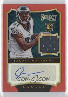 2014 Panini Select - [Base] - Red Prizm #209 - Rookie Autograph Jerseys - Jordan Matthews /50