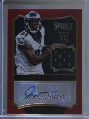 2014 Panini Select - [Base] - Red Prizm #209 - Rookie Autograph Jerseys - Jordan Matthews /50