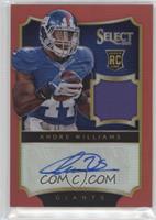 Rookie Autograph Jerseys - Andre Williams #/30