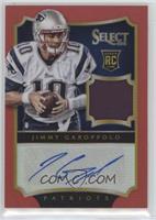 Rookie Autograph Jerseys - Jimmy Garoppolo #/30