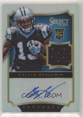 2014 Panini Select - [Base] - Silver Prizm #216 - Rookie Autograph Jerseys - Kelvin Benjamin /49