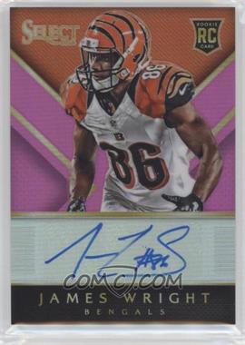 2014 Panini Select - Rookie Autographs - Fuchsia Prizm #RA-JWR - James Wright /199