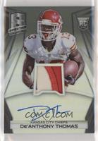 Rookie Jersey Autographs - De'Anthony Thomas [EX to NM] #/5