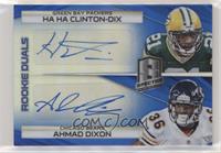 Rookie Dual Autographs - Ahmad Dixon, Ha Ha Clinton-Dix #/49