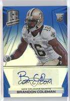 Rookie Autographs - Brandon Coleman #/49