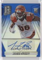 Rookie Autographs - James Wright #/49