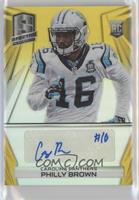 Rookie Autographs - Philly Brown #/25