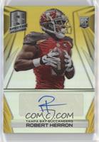 Rookie Autographs - Robert Herron #/25