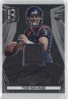 Rookie Jersey Autographs - Tom Savage #/149