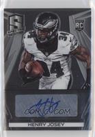 Rookie Autographs - Henry Josey #/149