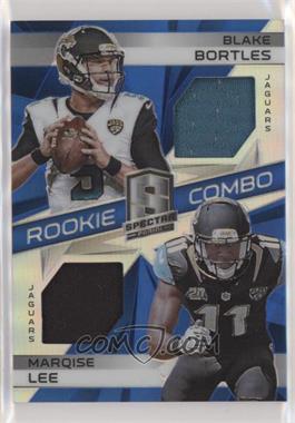 2014 Panini Spectra - Combo Rookie Jerseys - Blue Prizm #CR-BMA - Blake Bortles, Marqise Lee /49